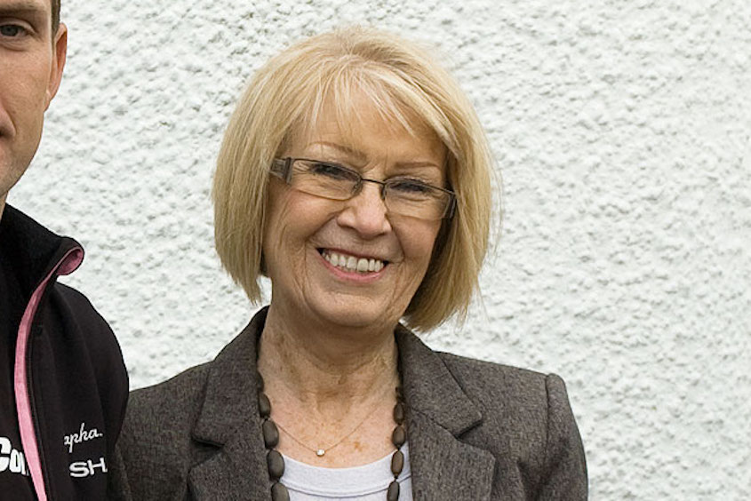 Ann Galbraith,  Présidente de l’association va quitter Ayr